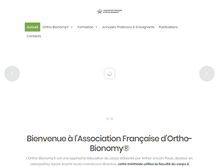 Tablet Screenshot of ortho-bionomy.fr